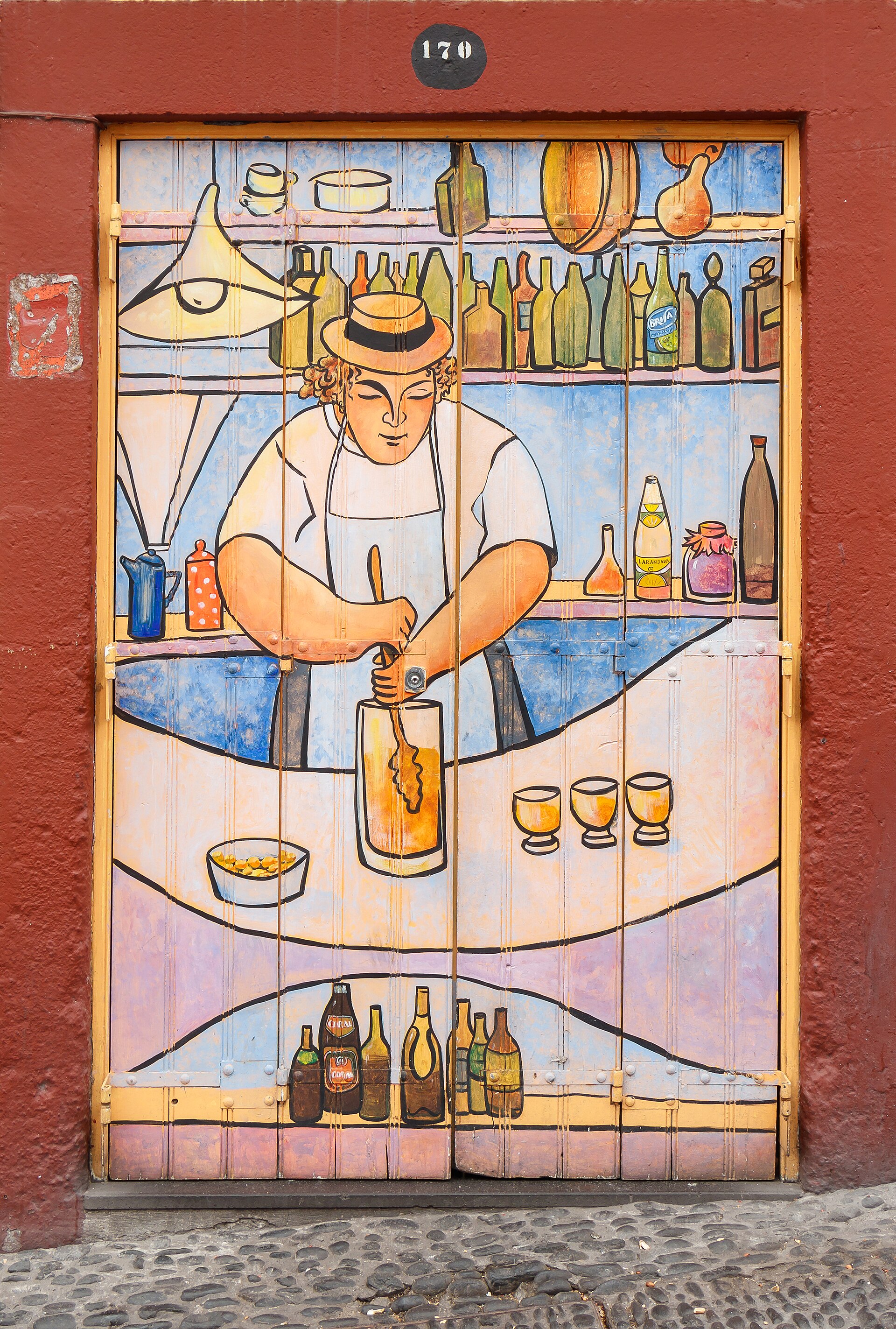 Aesthetic Art Of Open Doors Project Rua De Santa Maria Funchal 37 Full HD Wallpaper #3743