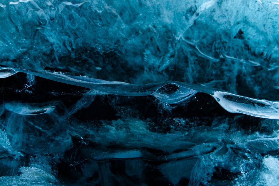 Nature Breathtaking Close Up Of Blue Ice Formation Showcasing Natural Beauty And Winter's Embrace. HD Wallpaper #3826