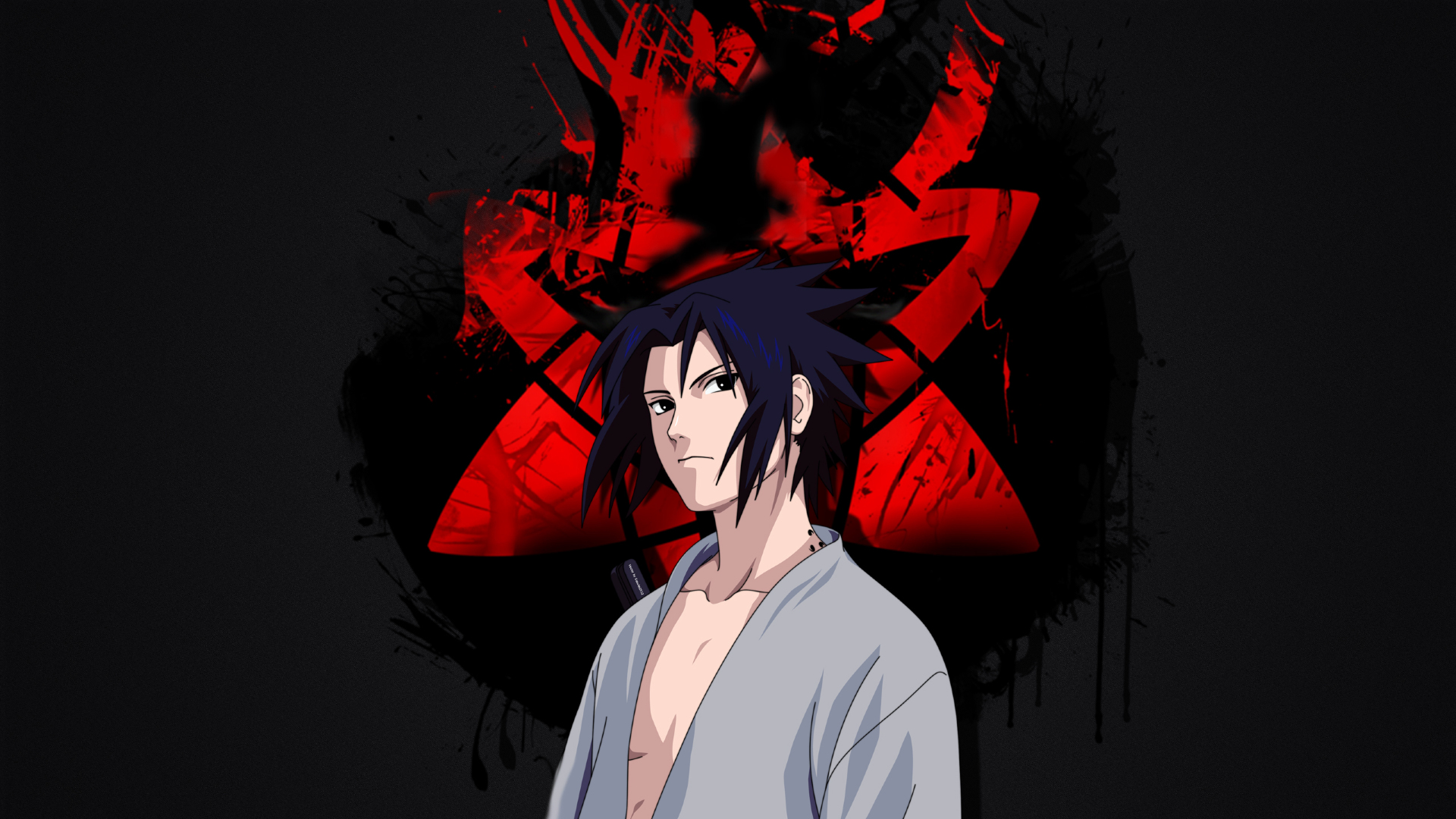 Sasuke Uchiha Full HD Wallpaper #3413